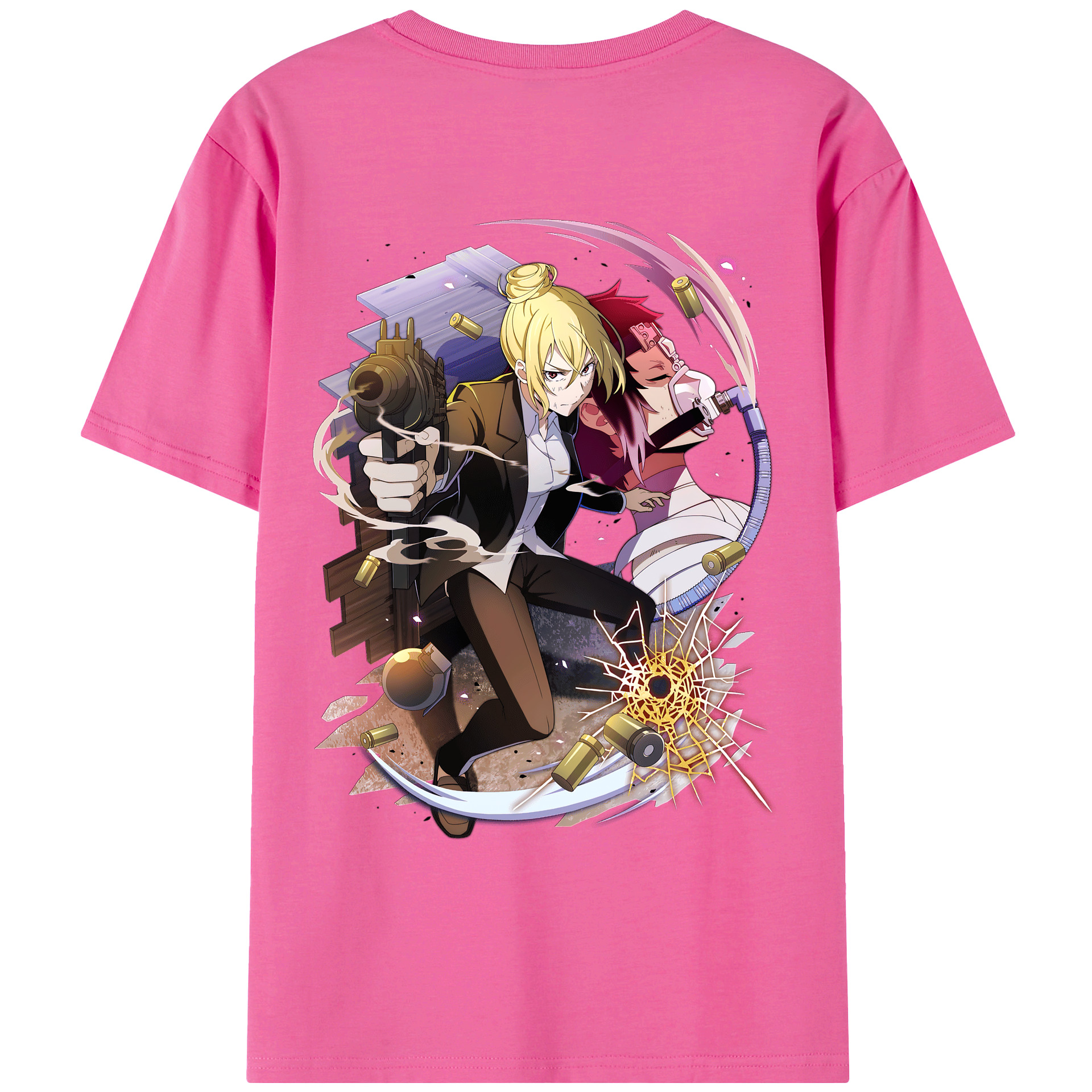 （画像用） 文豪ストレイドッグス Bungo Stray Dogs レディース半袖Tシャツ(バックプリント)